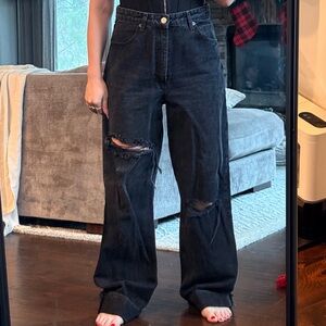 Zara size 10 wide leg pant